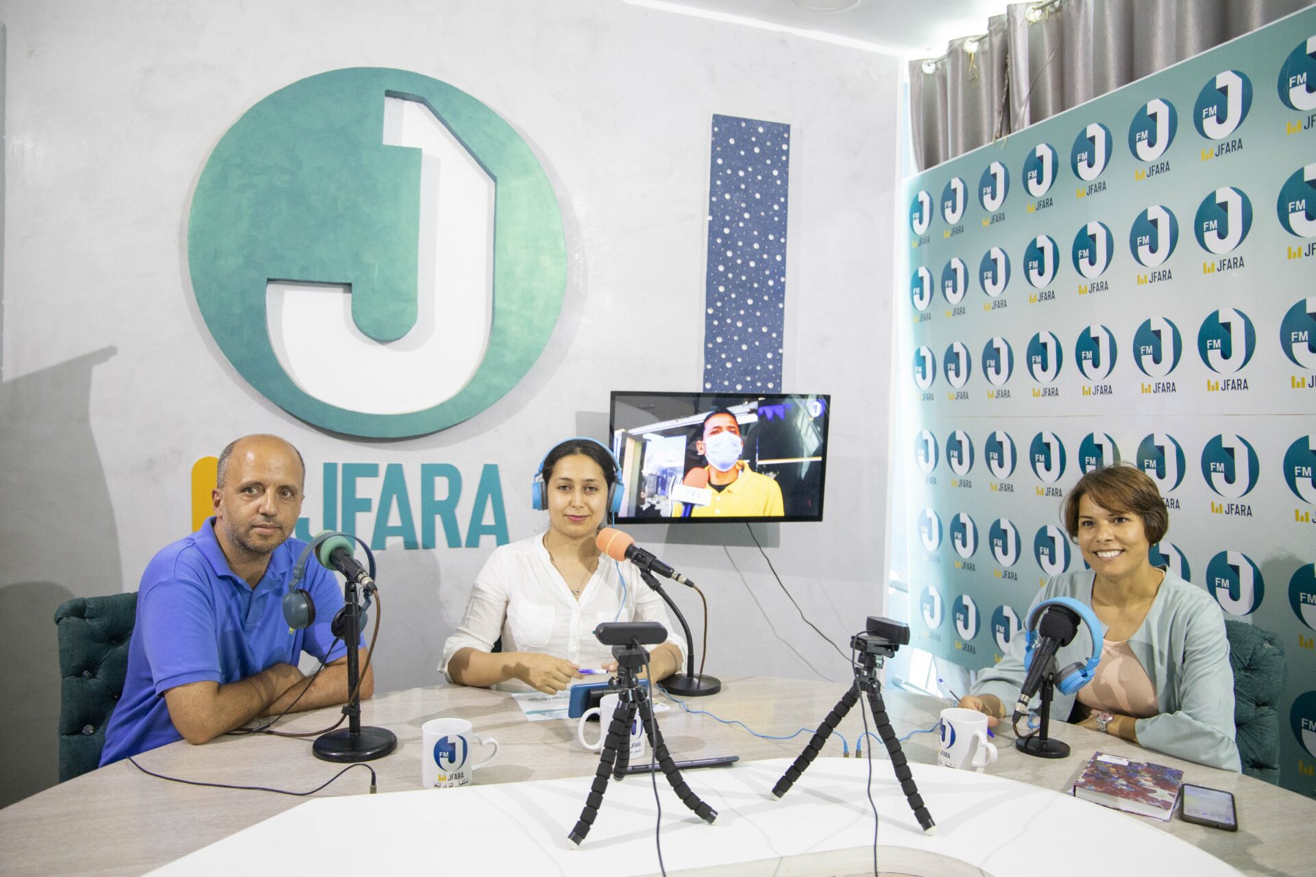 Passage sur les ondes du radio Jfara FM Bengerden 15.07.2022